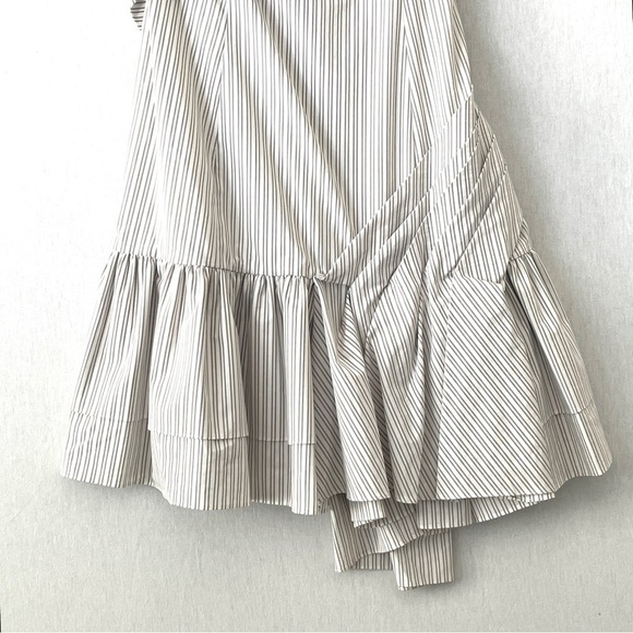 Betsy Johnson Y2K One Shoulder Ruffle Stripe Mini Dress - Picture 7 of 16